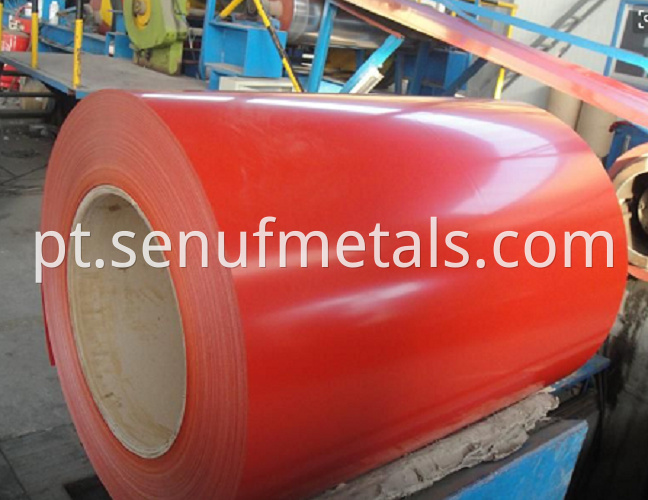 Color Coated Steel Sheet Red